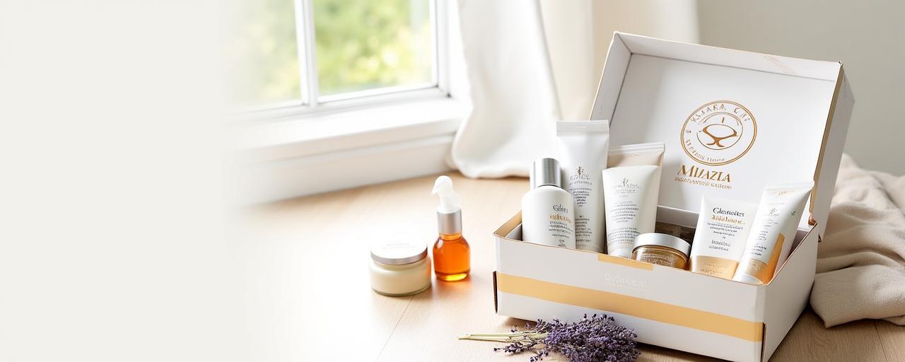 Sylvara Glow subscription box with beauty products